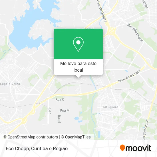 Eco Chopp mapa