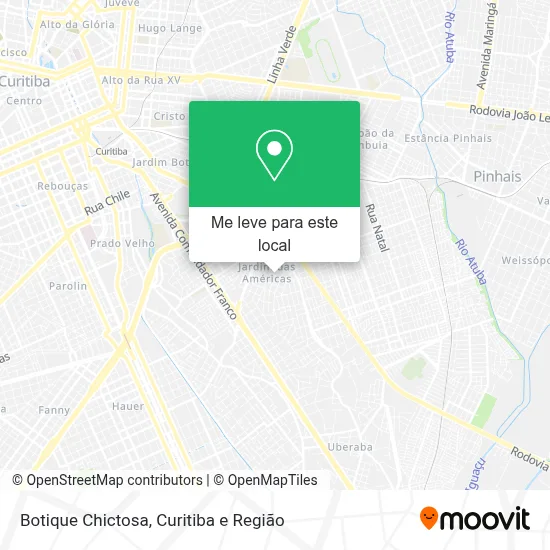 Botique Chictosa mapa