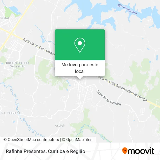 Rafinha Presentes mapa