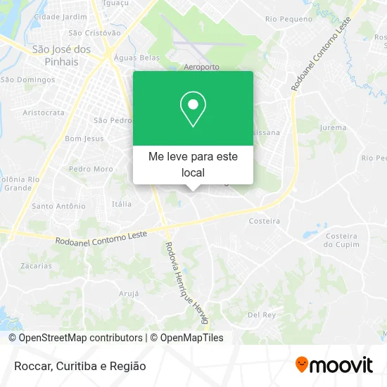 Roccar mapa
