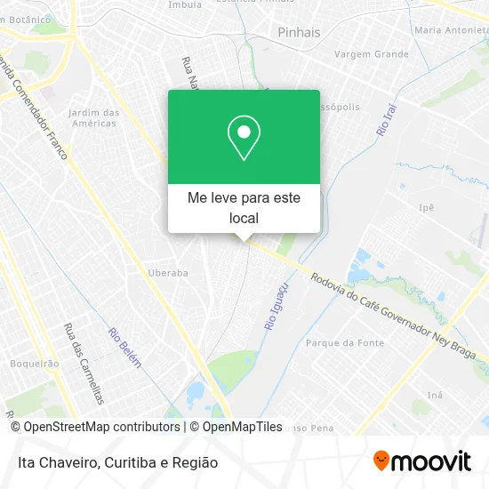 Ita Chaveiro mapa