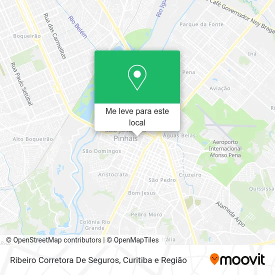 Ribeiro Corretora De Seguros mapa
