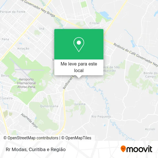Rr Modas mapa