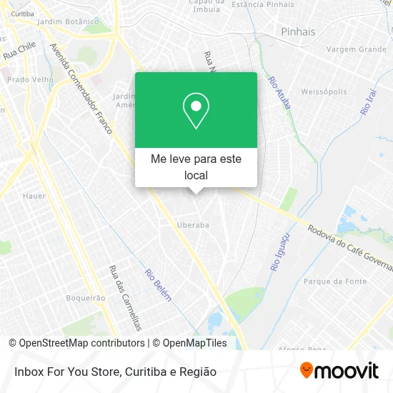 Inbox For You Store mapa