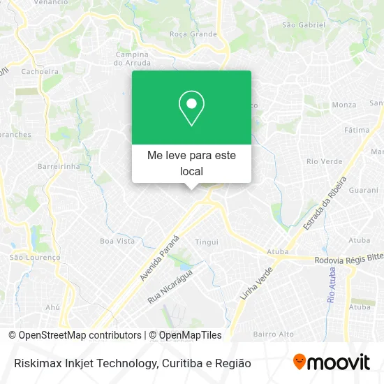 Riskimax Inkjet Technology mapa