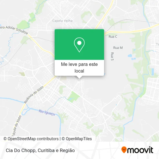 Cia Do Chopp mapa