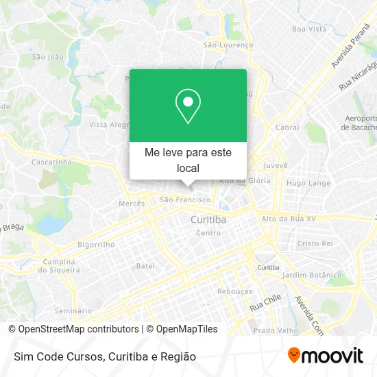 Sim Code Cursos mapa