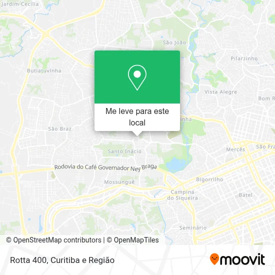 Rotta 400 mapa