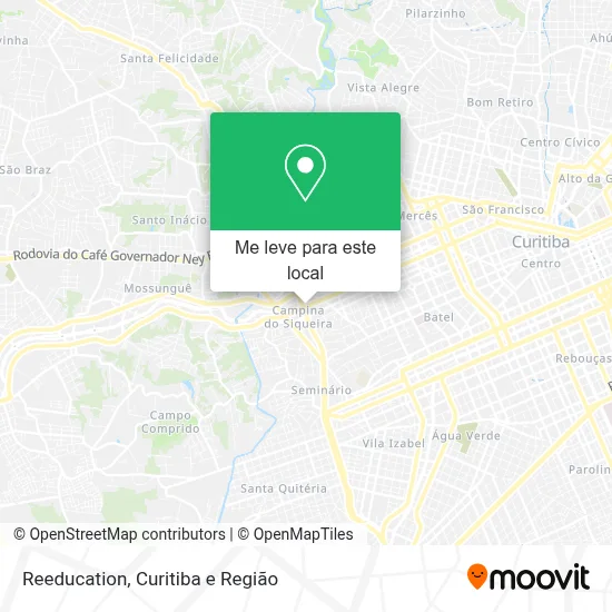 Reeducation mapa