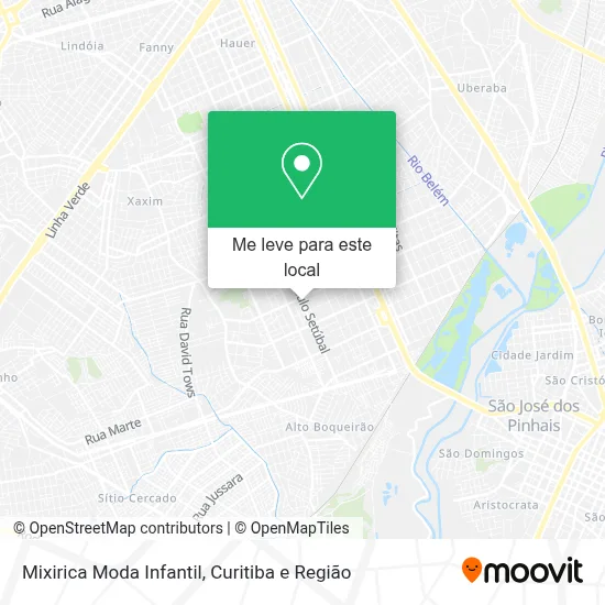 Mixirica Moda Infantil mapa