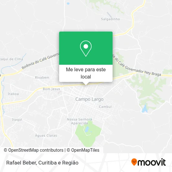 Rafael Beber mapa