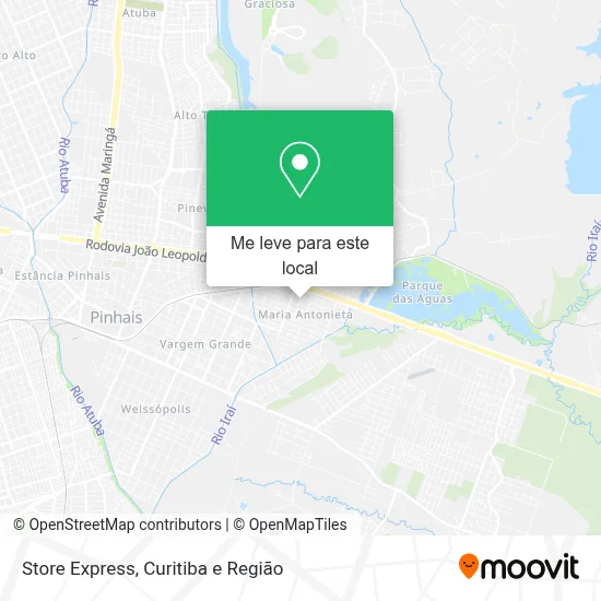 Store Express mapa