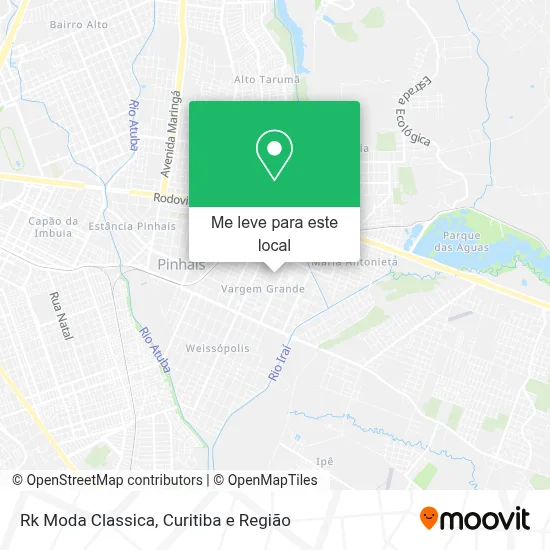 Rk Moda Classica mapa