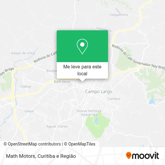 Math Motors mapa
