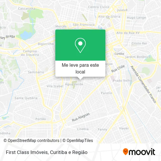 First Class Imóveis mapa