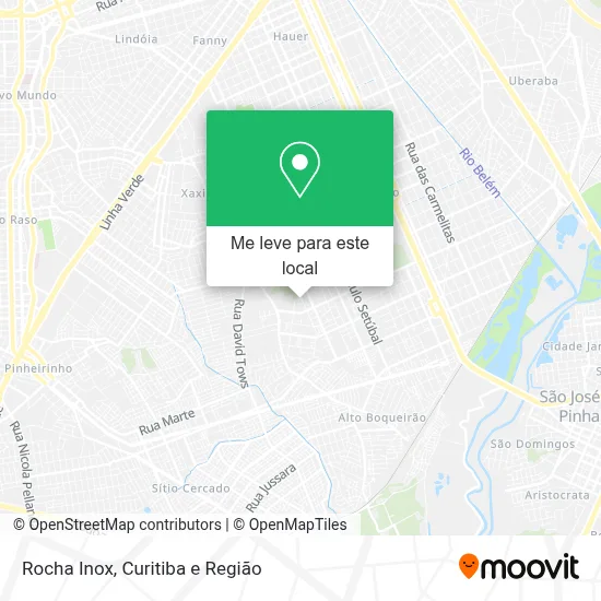 Rocha Inox mapa