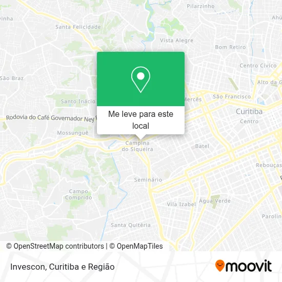 Invescon mapa