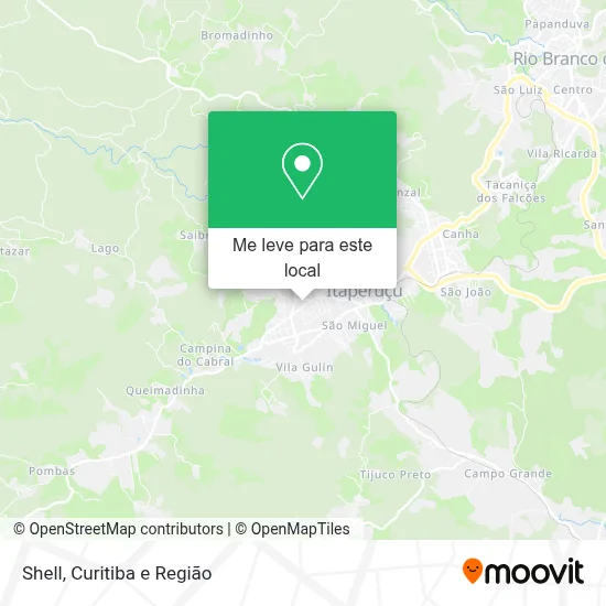 Shell mapa
