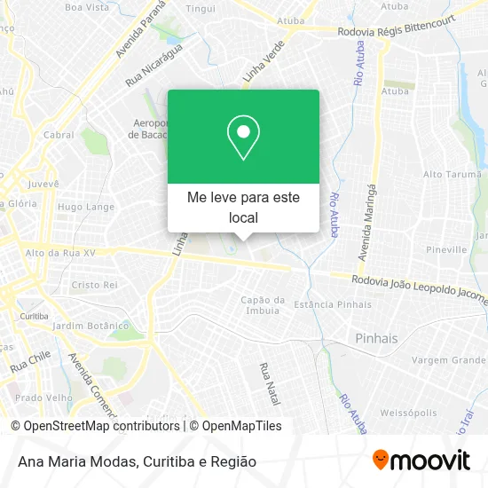 Ana Maria Modas mapa