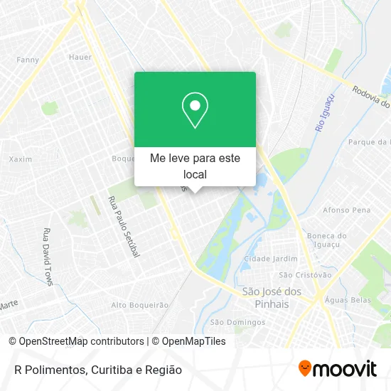 R Polimentos mapa