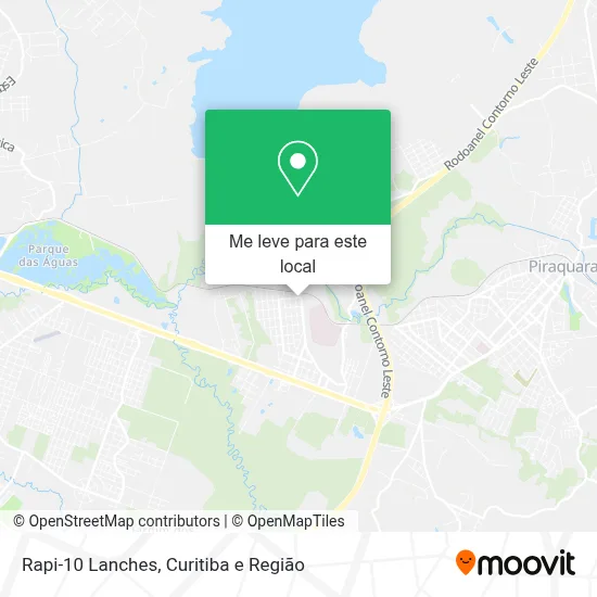 Rapi-10 Lanches mapa