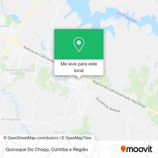 Quiosque Do Chopp mapa