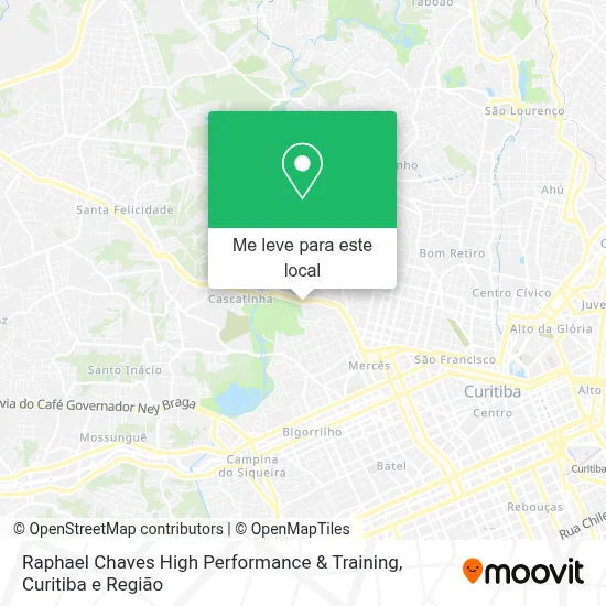 Raphael Chaves High Performance & Training mapa