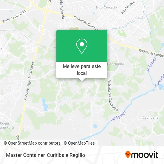 Master Container mapa