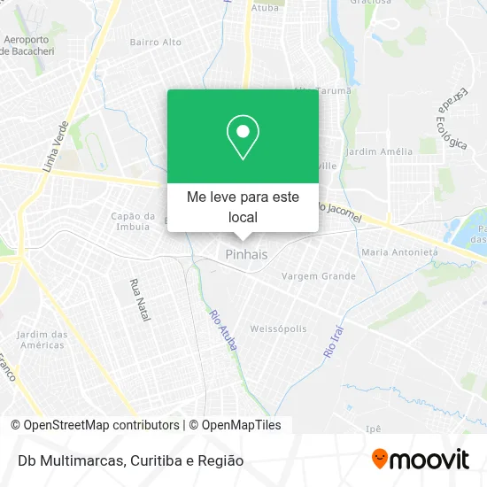 Db Multimarcas mapa