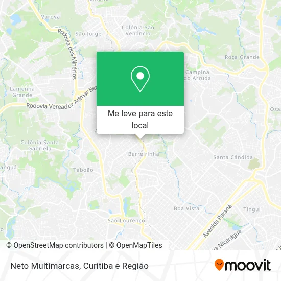Neto Multimarcas mapa