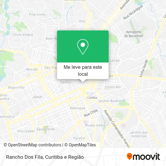 Rancho Dos Fila mapa