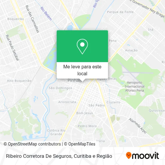 Ribeiro Corretora De Seguros mapa