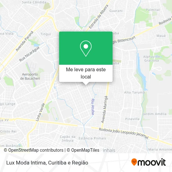 Lux Moda Intima mapa