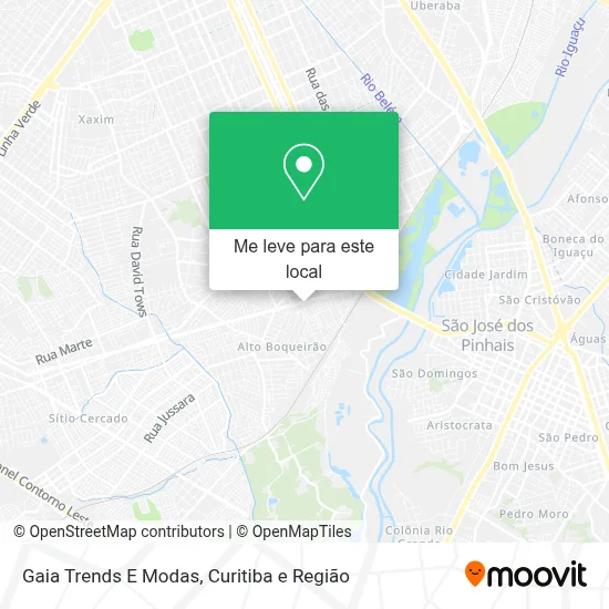 Gaia Trends E Modas mapa