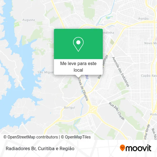 Radiadores Br mapa