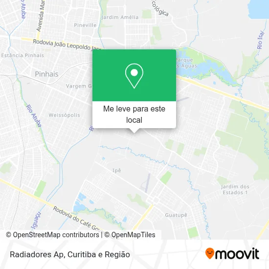 Radiadores Ap mapa