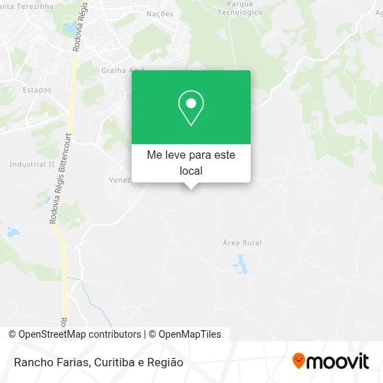 Rancho Farias mapa
