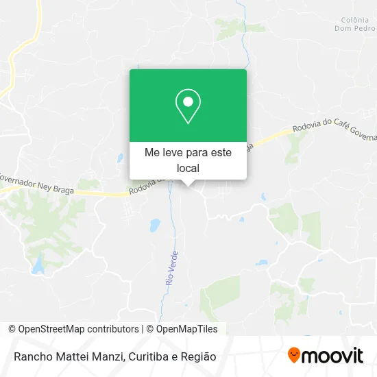 Rancho Mattei Manzi mapa
