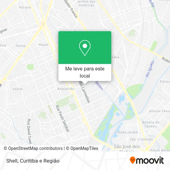 Shell mapa