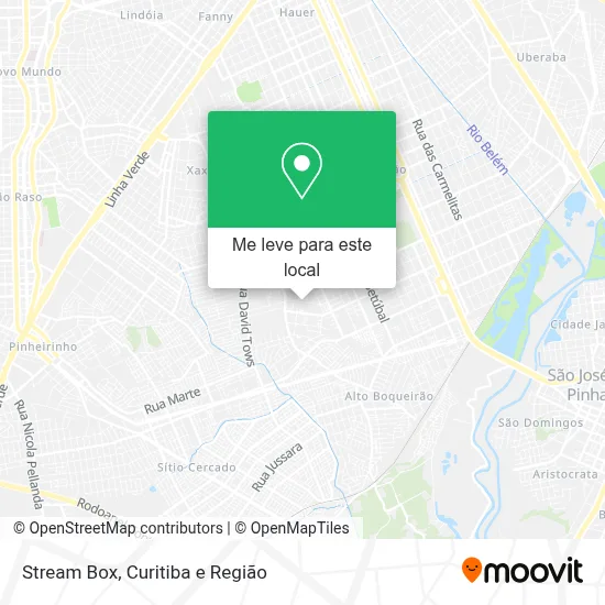 Stream Box mapa