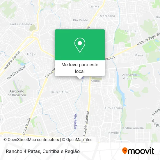 Rancho 4 Patas mapa
