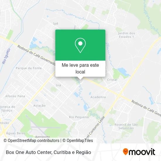 Box One Auto Center mapa