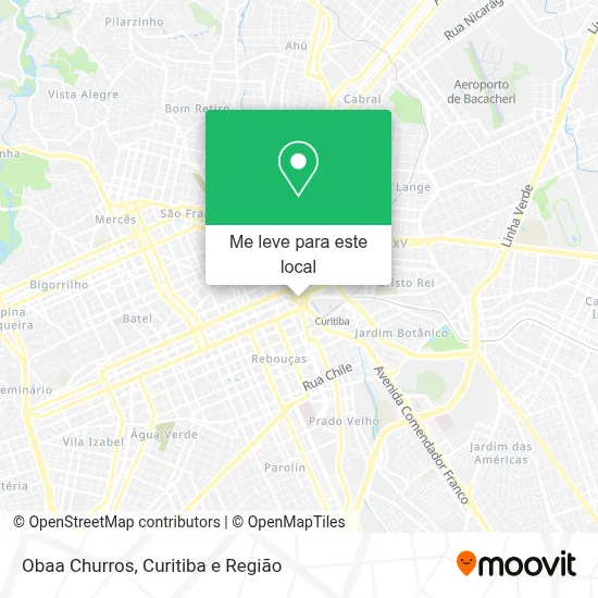 Obaa Churros mapa