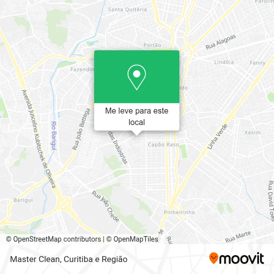Master Clean mapa