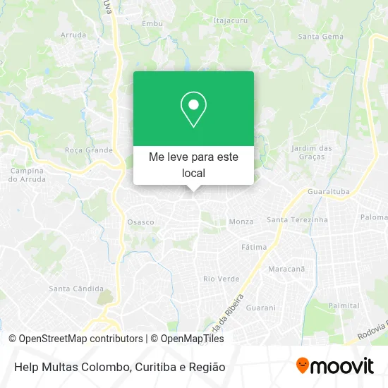 Help Multas Colombo mapa