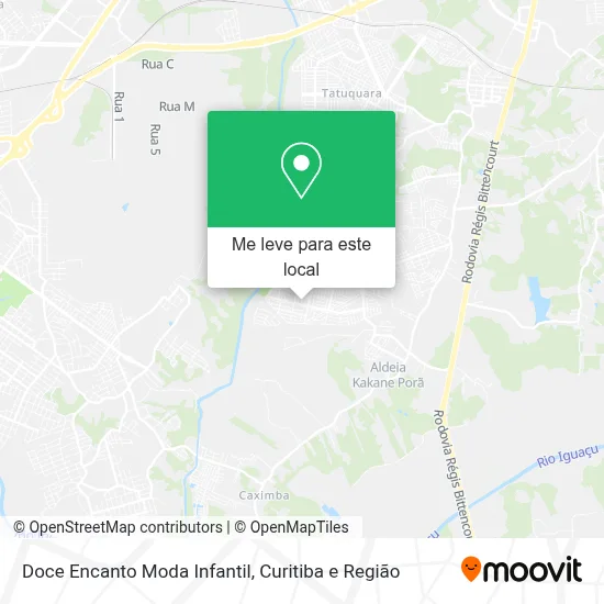 Doce Encanto Moda Infantil mapa