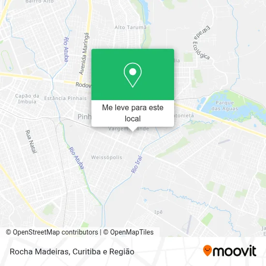 Rocha Madeiras mapa