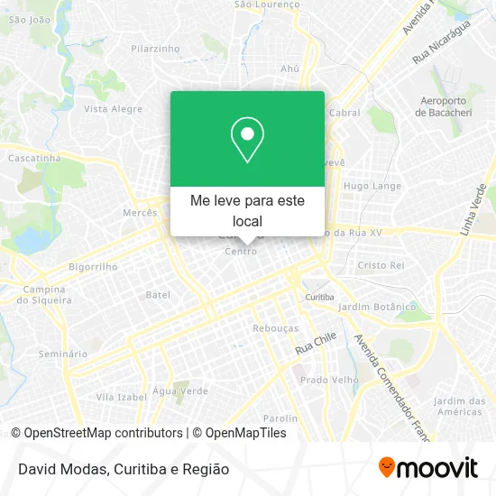 David Modas mapa