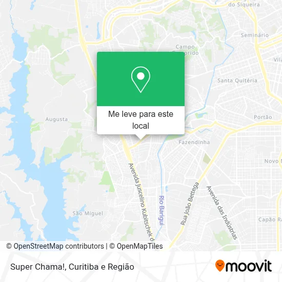 Super Chama! mapa