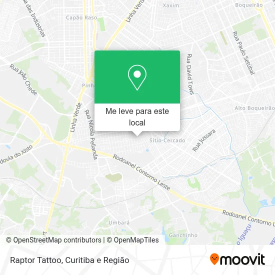 Raptor Tattoo mapa